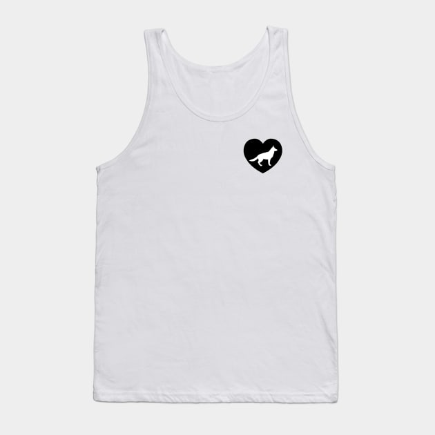 German Shepard Love | I Heart... Tank Top by gillianembers